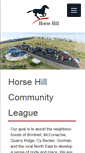 Mobile Screenshot of horsehillcommunity.ca